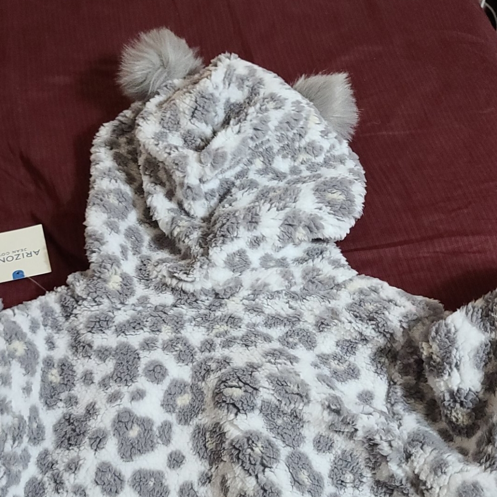Arizona Cozy Hoodie w/Pom Pom Ears Girls Large 14 - Picture 5 of 5